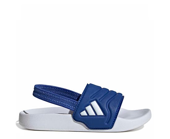 ADIDAS-BOYS BIG LITTLE KID ADILETTE ESTRAP 2.0 SLIDE