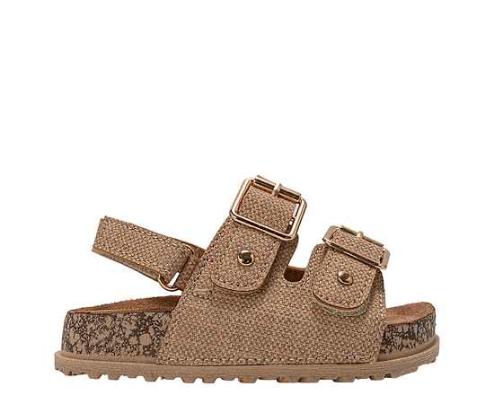 Bebe Girls Infant-Toddler Footbed Sandal