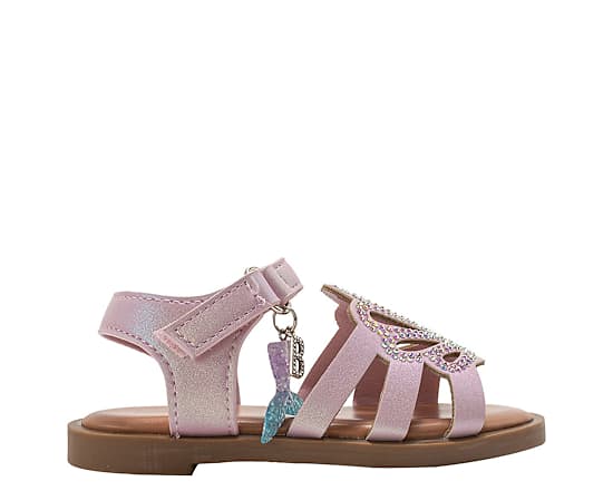 BEBE-GIRLS INFANT-TODDLER FLAT SANDAL