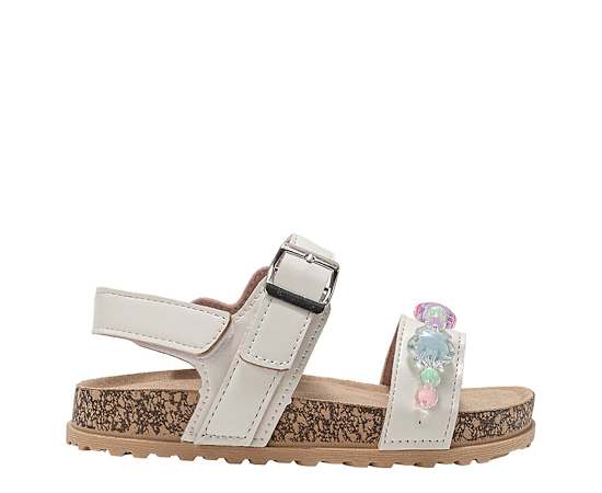 BEBE-GIRLS LITTLE-BIG KID FOOTBED SANDAL