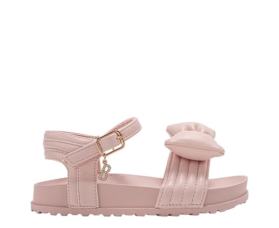 BEBE-GIRLS LITTLE-BIG KID FOOTBED SANDAL