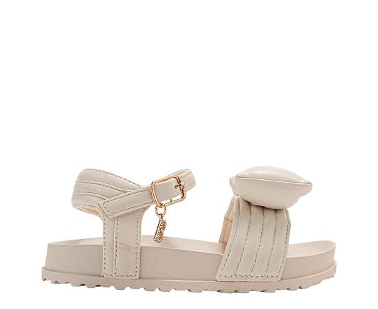 BEBE-GIRLS LITTLE-BIG KID FOOTBED SANDAL