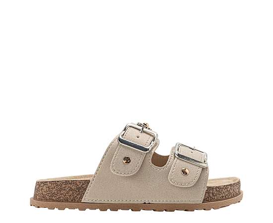 BEBE-GIRLS LITTLE-BIG KID FOOTBED SANDAL
