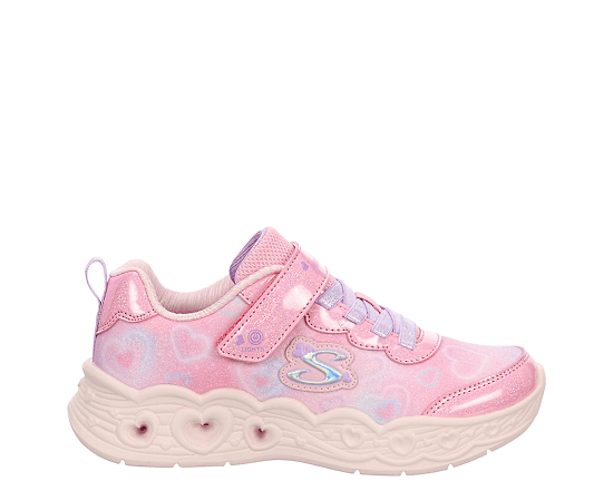 SKECHERS-GIRLS LITTLE KID DIVINE HEART LIGHTS LIGHT UP SNEAKER
