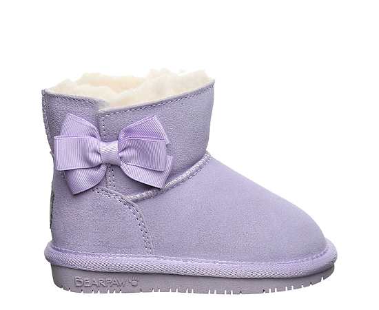 BEARPAW-GIRLS TODDLER-LITTLE KID SAIGE FUR BOOT