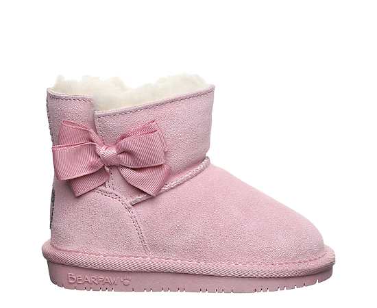 BEARPAW-GIRLS TODDLER-LITTLE KID SAIGE FUR BOOT