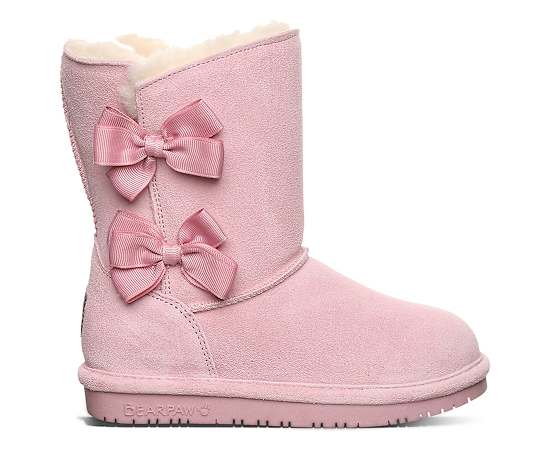 BEARPAW-GIRLS LITTLE-BIG KID ZARIA YOUTH FUR BOOT