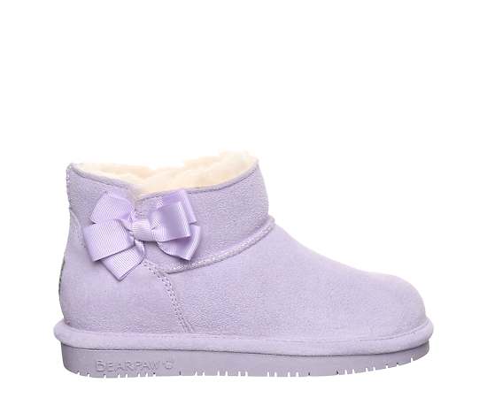 BEARPAW-GIRLS LITTLE-BIG KID SAIGE YOUTH FUR BOOT