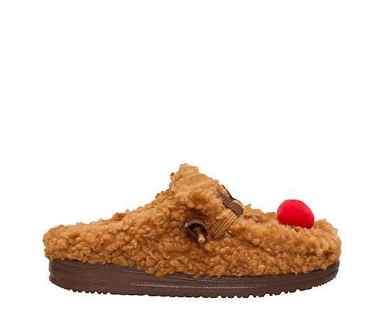 Heydude Boys Little-Big Kid Wally Reindeer Slipper