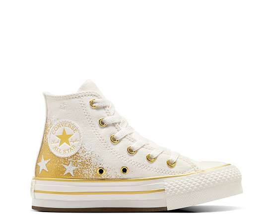 GIRLS CHUCK TAYLOR ALL STAR HIGH TOP PLATFORM SNEAKER