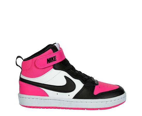 GIRLS LITTLE KID COURT BOROUGH 2 MID SNEAKER