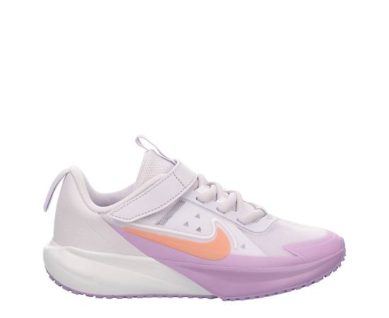 NIKE GIRLS LITTLE KID COURT BOROUGH LOW RECRAFT SNEAKER - WHITE