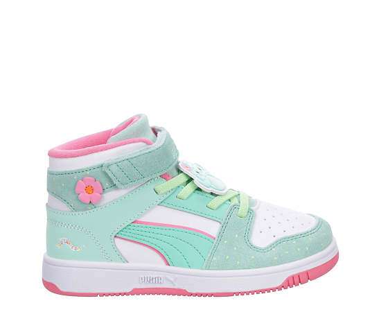 GIRLS LITTLE KID REBOUND LAYUP SNEAKER