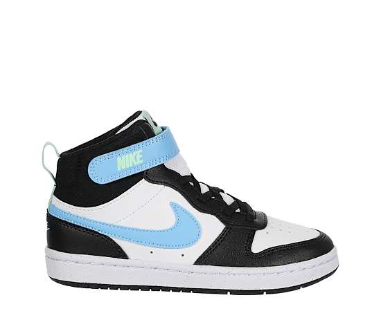 NIKE-BOYS LITTLE KID COURT BOROUGH 2 MID SNEAKER