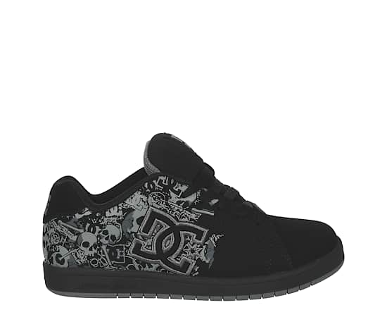 DC SHOES-BOYS LITTLE-BIG KID GAVELER SKULLS SKATE SHOE