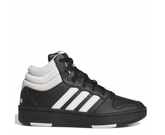 ADIDAS-BOYS BIG KID HOOPS CLASSIC MID SNEAKER