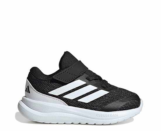 adidas Kids Toddler Runfalcon 6 Hook-And-Loop Stretch Lace Casual Shoes in Core Black/Footwear White/Core Black Size: 4.0