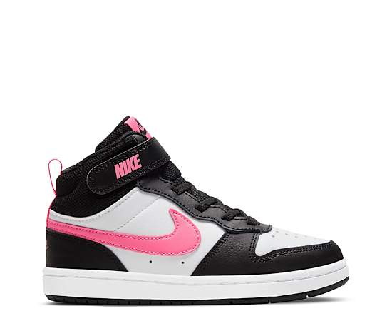 GIRLS LITTLE KID COURT BOROUGH 2 MID SNEAKER