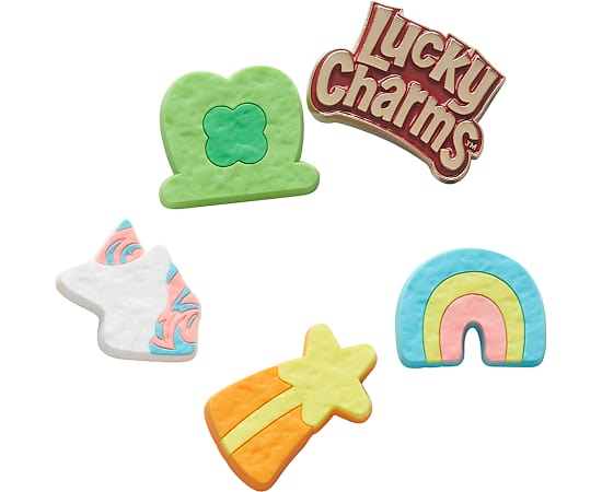 UNISEX LUCKY CHARMS 5 PACK JIBBITZ