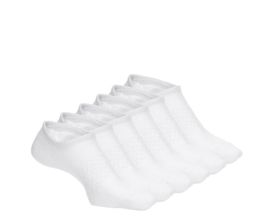 UNISEX MEDIUM LINER SOCKS 6 PAIRS