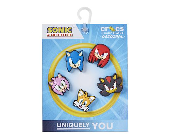 UNISEX SONIC THE HEDGEHOG 5 PACK JIBBITZ