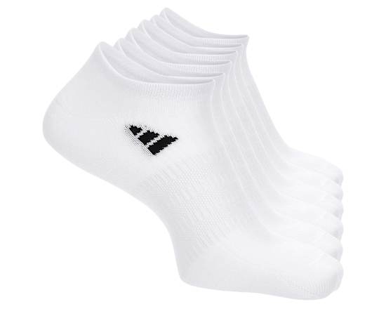 ADIDAS-MENS SUPERLITE NO SHOW SOCKS 6 PAIRS