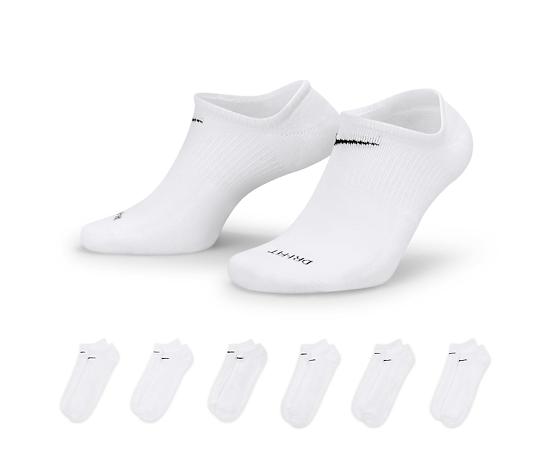 WOMENS LARGE LIGHTWEIGHT NO SHOW SOCKS 6 PAIRS