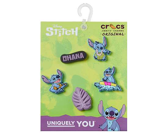 UNISEX TROPICAL STITCH 5 PACK JIBBITZ