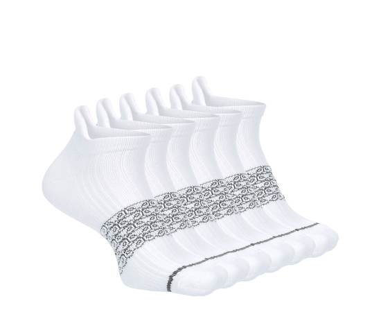 MENS LOW CUT TAB SOCKS 6 PAIRS