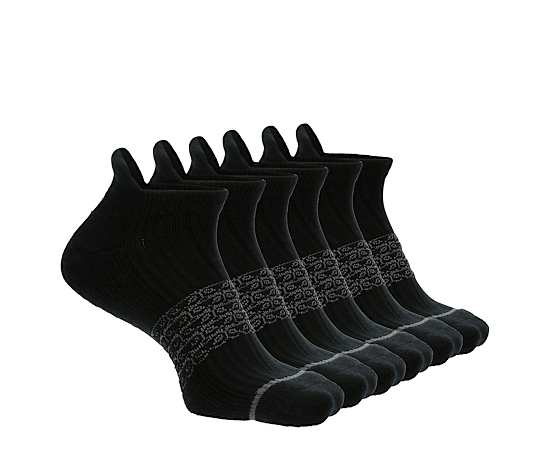 MENS LOW CUT TAB SOCKS 6 PAIRS