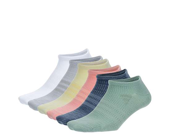ADIDAS-WOMENS SUPERLITE 3.0 NO SHOW SOCKS 6 PAIRS