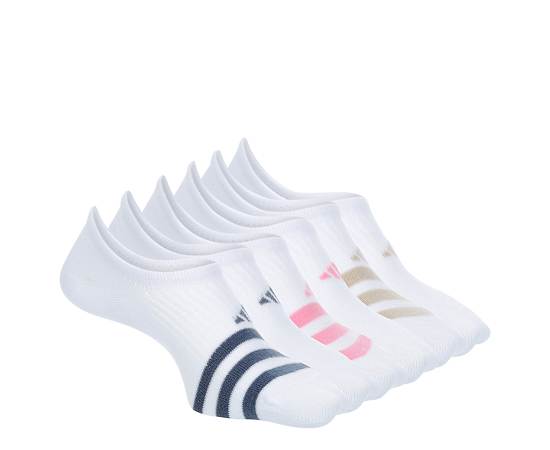 ADIDAS-WOMENS SUPERLITE 3.0 NO SHOW SOCKS 6 PAIRS