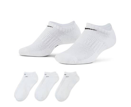 MENS SMALL EVERYDAY NO SHOW SOCKS 3 PAIRS