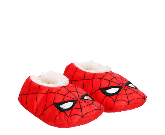 BOYS MEDIUM / LARGE SPIDERMAN SLIPPERS 1 PAIR