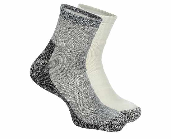 MENS WOOL QUARTER SOCKS 2 PAIRS
