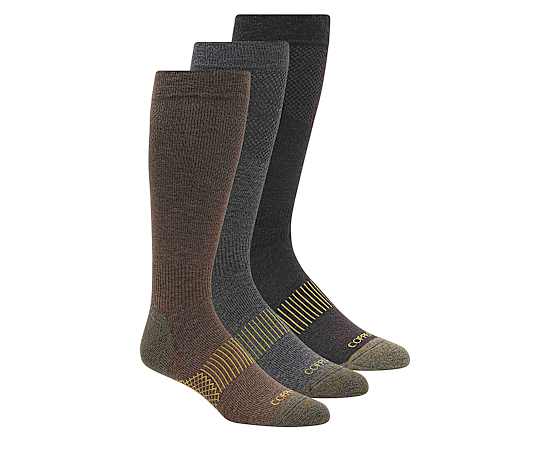 MENS OVER THE CALF SOCKS 3 PAIRS