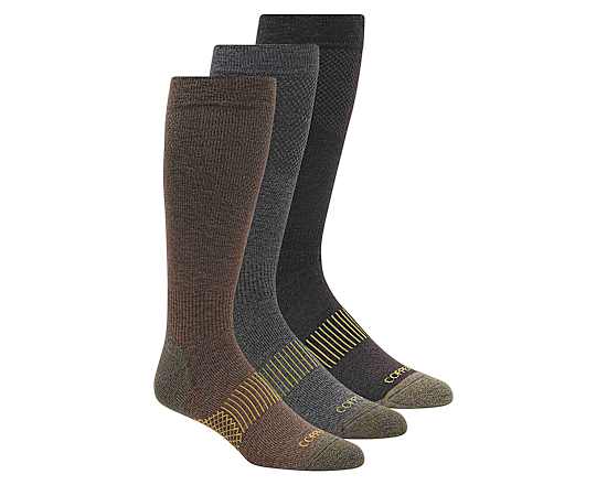 MENS OVER THE CALF SOCKS 3 PAIRS