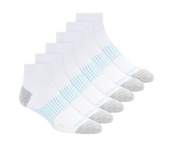 WOMENS QUARTER SOCKS 6 PAIRS