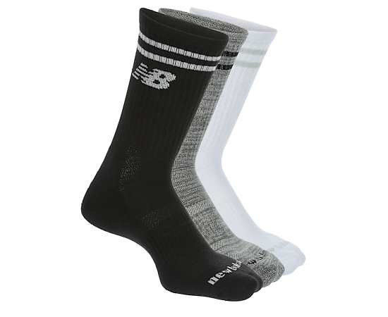WOMENS CREW SOCKS 3 PAIRS