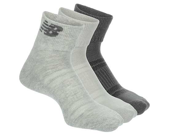 WOMENS QUARTER SOCKS 3 PAIRS