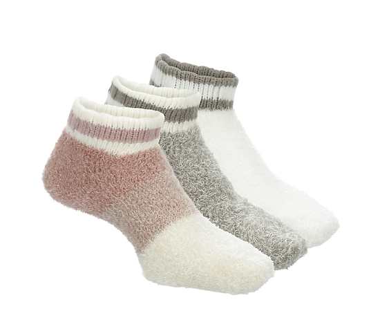 WOMENS LOW QUARTER SOCKS 3 PAIRS