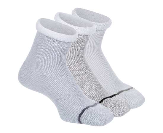WOMENS QUARTER SOCKS 3 PAIRS