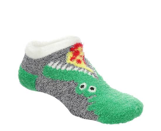 BOYS ALOE INFUSED CROCODILE LOW CUT SOCKS 1 PAIR