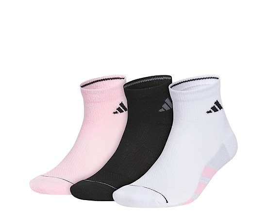 Adidas Men's All Day Training Quarter Socks 3 Pairs