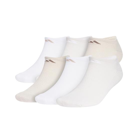 MENS CUSHIONED NO SHOW SOCKS 6 PAIRS