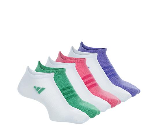 ADIDAS-WOMENS SUPERLITE NO SHOW SOCKS 6 PAIRS