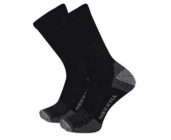 MENS SAFETY TOE CREW SOCKS 2 PAIRS