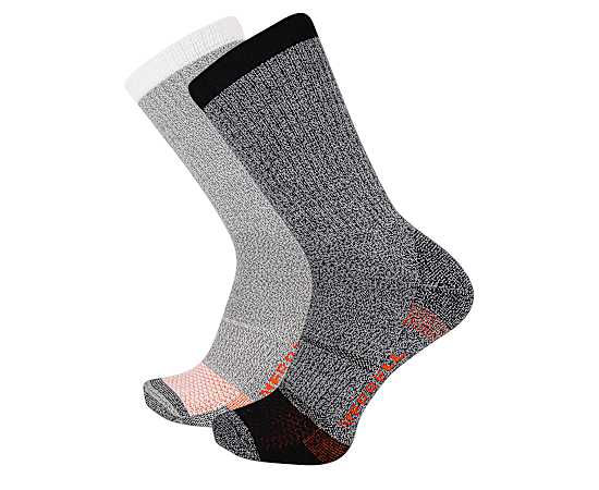 MENS SAFETY TOE CREW SOCKS 2 PAIRS
