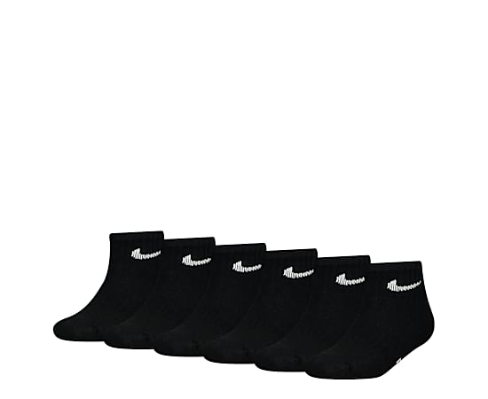 BOYS EVERYDAY PLUS QUARTER SOCKS 6 PAIRS