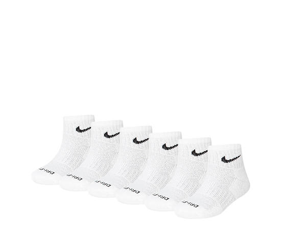 BOYS EVERYDAY PLUS QUARTER SOCKS 6 PAIRS